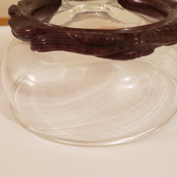 Stunning vintage carved Stone bangle - Picture 5 of 5